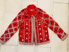 Red bedazzled jacket