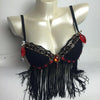 RED AND BLACK GOTHIC BRA
